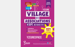 Village des associations à Yzeurespace